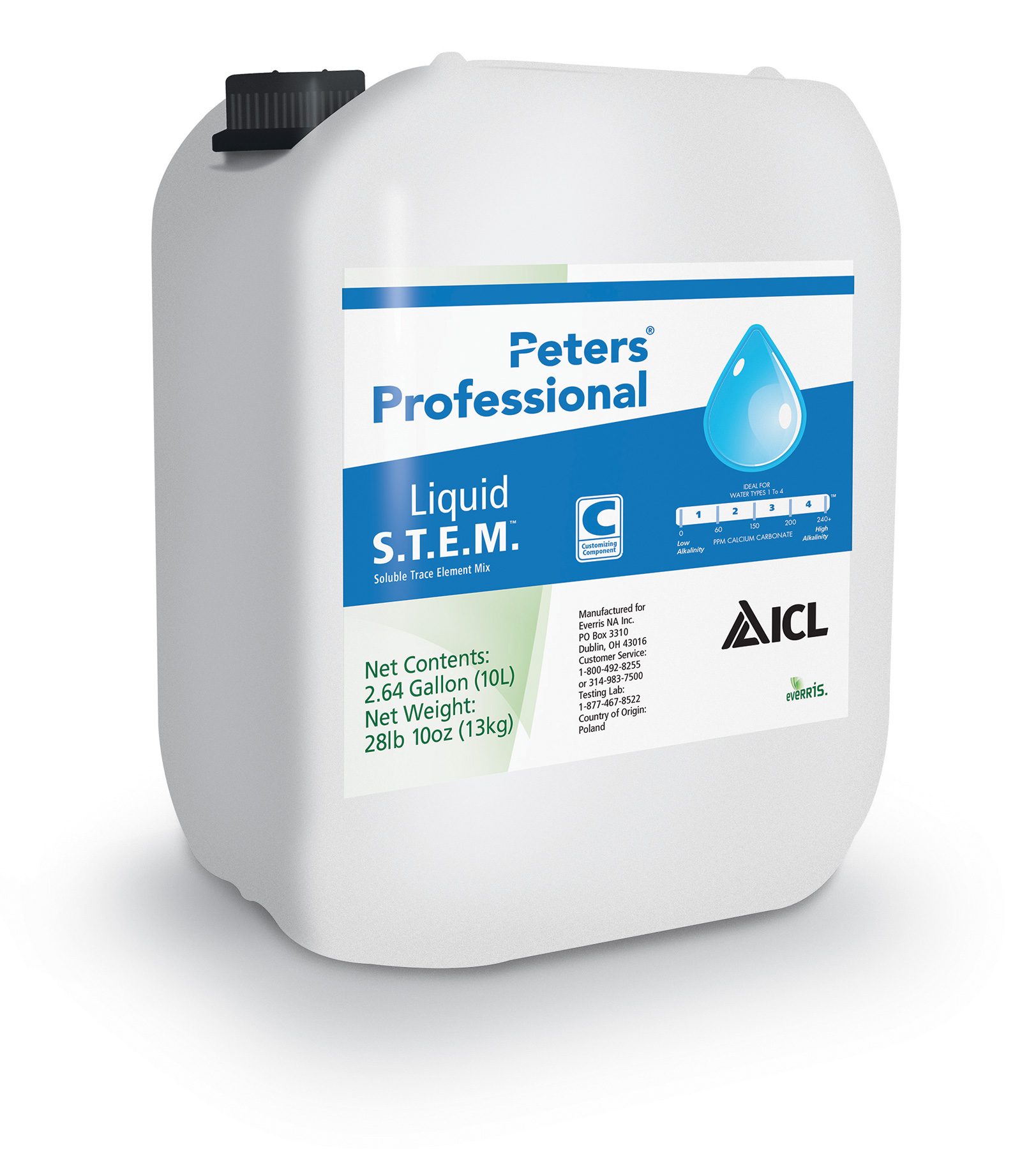 Peters Professional Liquid S.T.E.M. 2.64 Gallon Jug - Water Soluble Fertilizer